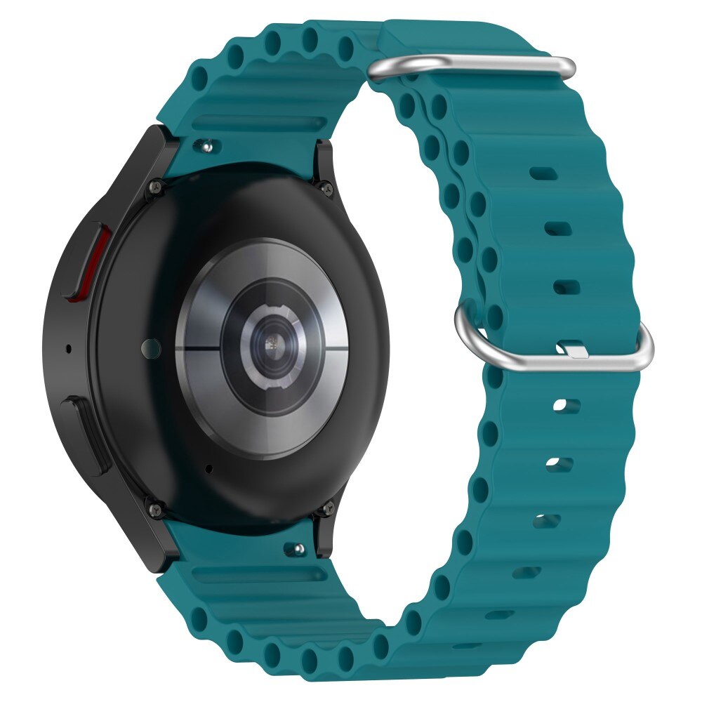 Full Fit Resistant Silikoniranneke Samsung Galaxy Watch 5 40/44mm vihreä