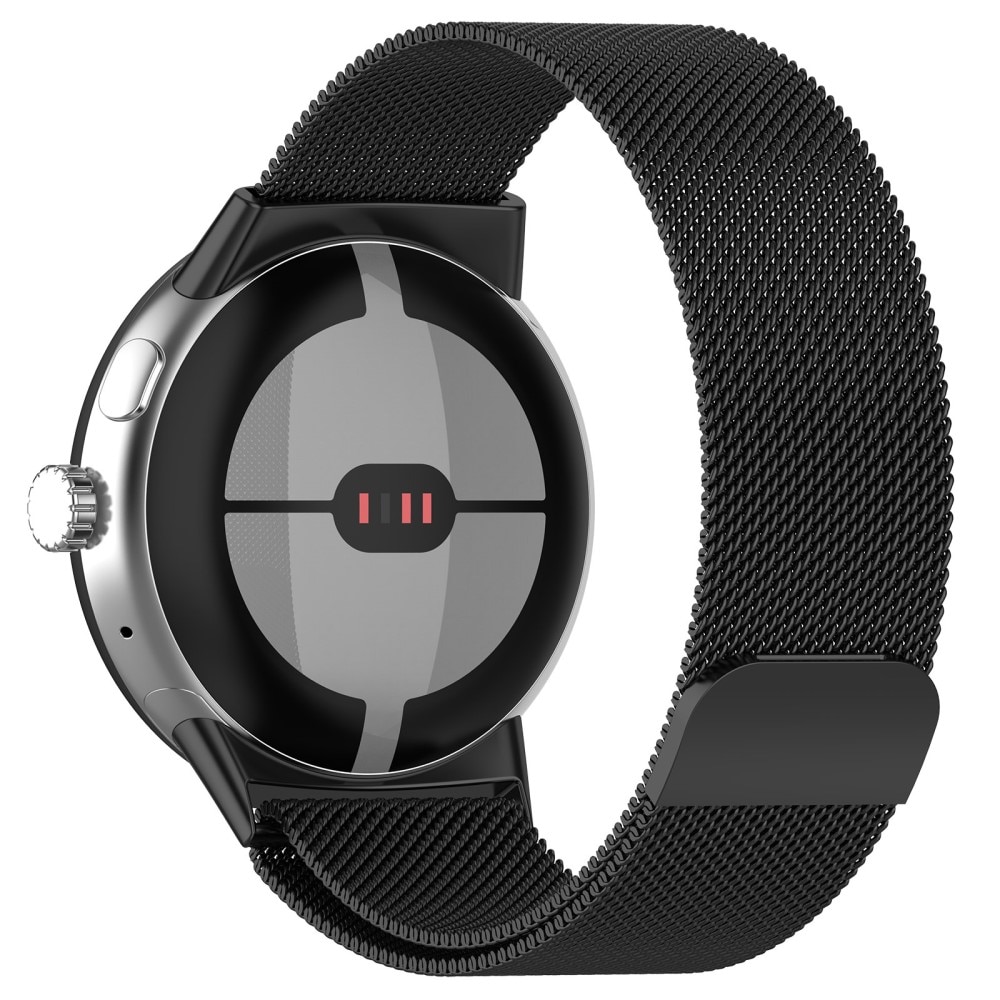 Ranneke Milanese Google Pixel Watch 4 41mm Musta