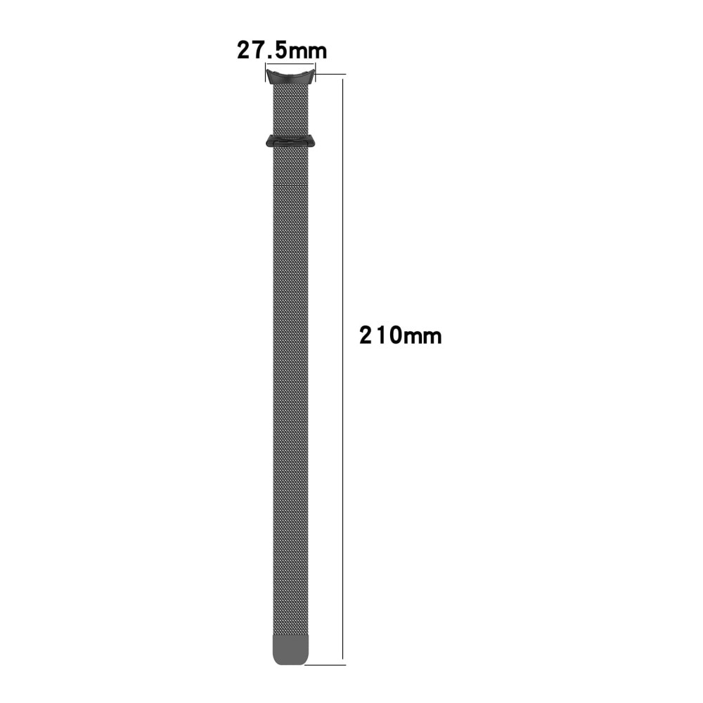 Ranneke Milanese Google Pixel Watch 4 41mm Musta