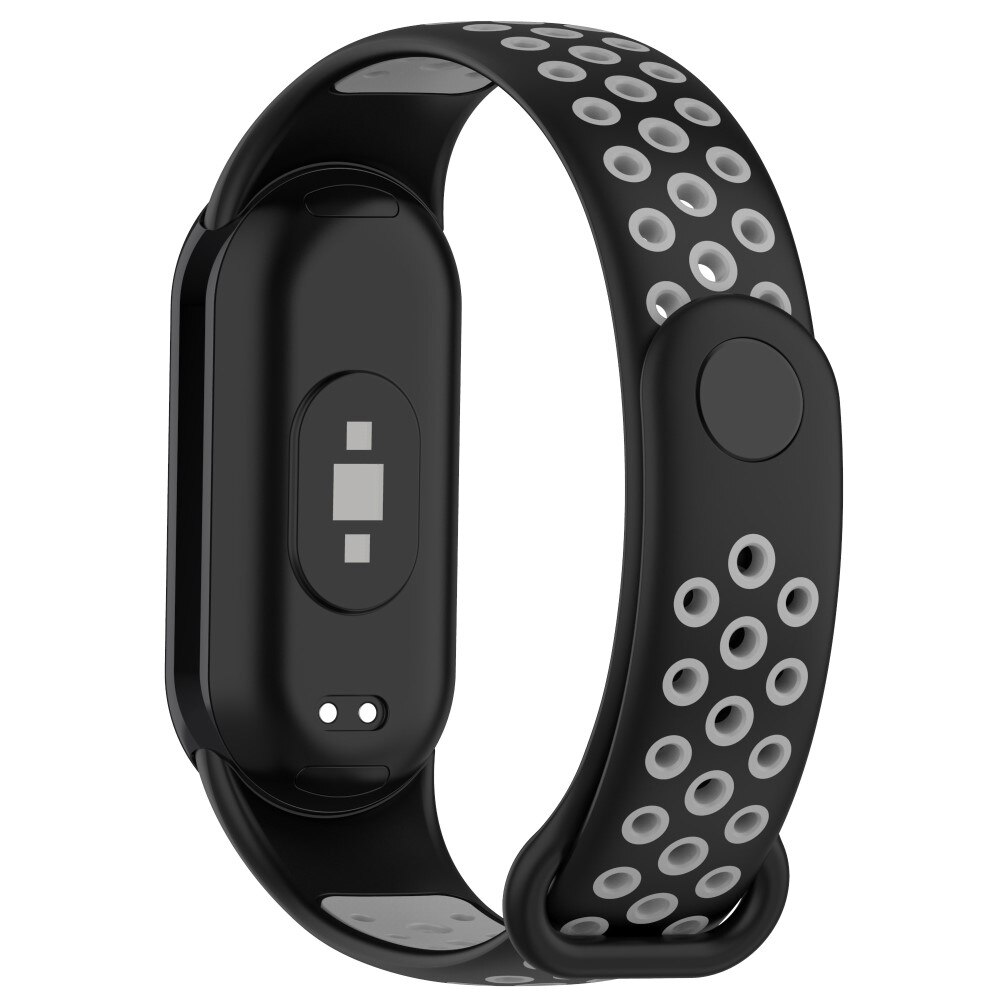 Silikoniranneke Urheilu Xiaomi Smart Band 8 harmaa