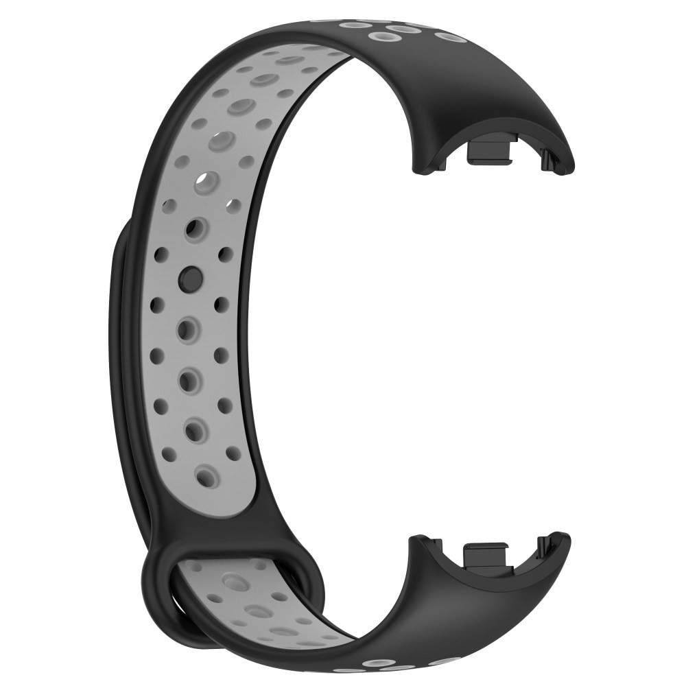 Silikoniranneke Urheilu Xiaomi Smart Band 8 harmaa