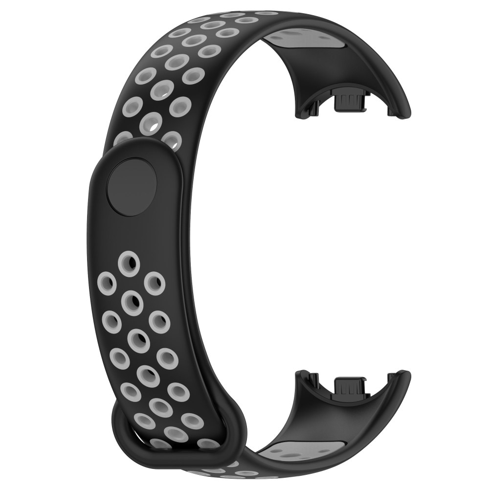 Silikoniranneke Urheilu Xiaomi Smart Band 8 harmaa