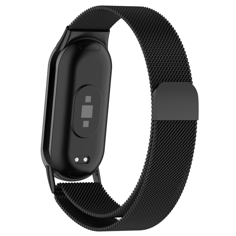 Ranneke Milanese Xiaomi Smart Band 8 musta