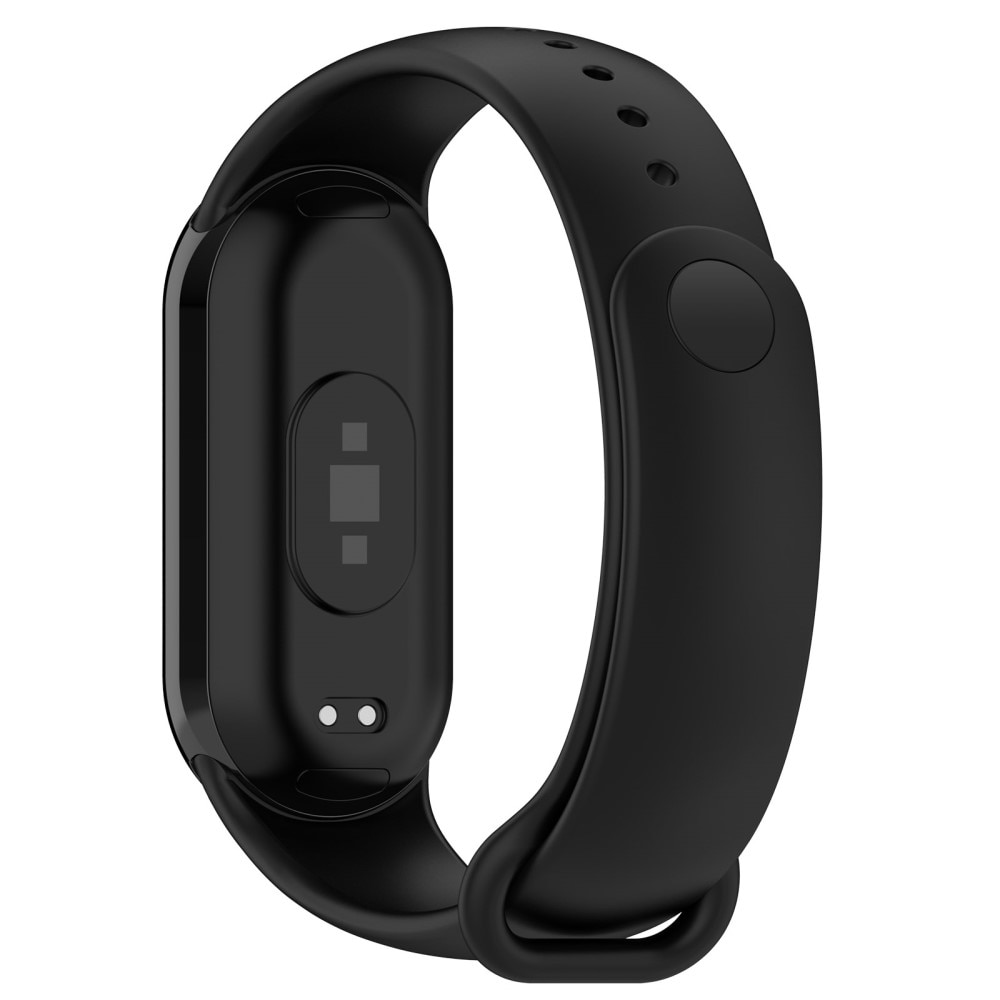 Silikoniranneke Xiaomi Smart Band 8 musta