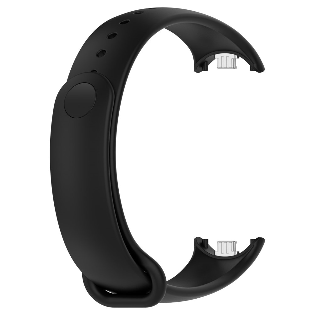Silikoniranneke Xiaomi Smart Band 8 musta