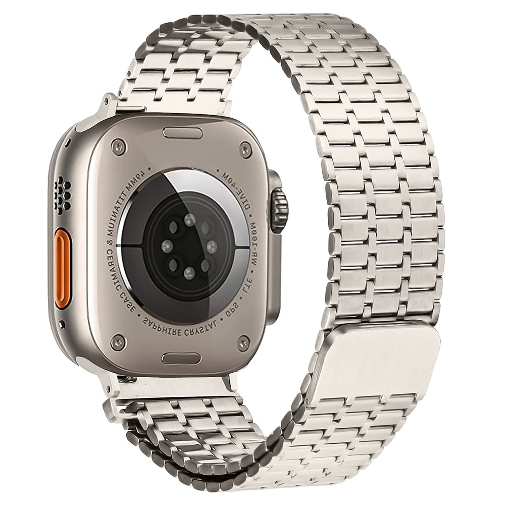 Ranneke Business Magnetic Apple Watch 45mm Series 9 titaani