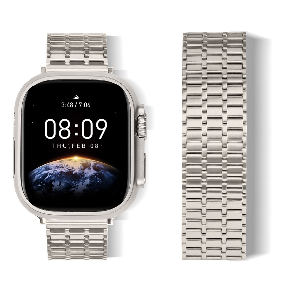 Ranneke Business Magnetic Apple Watch 44mm titaani