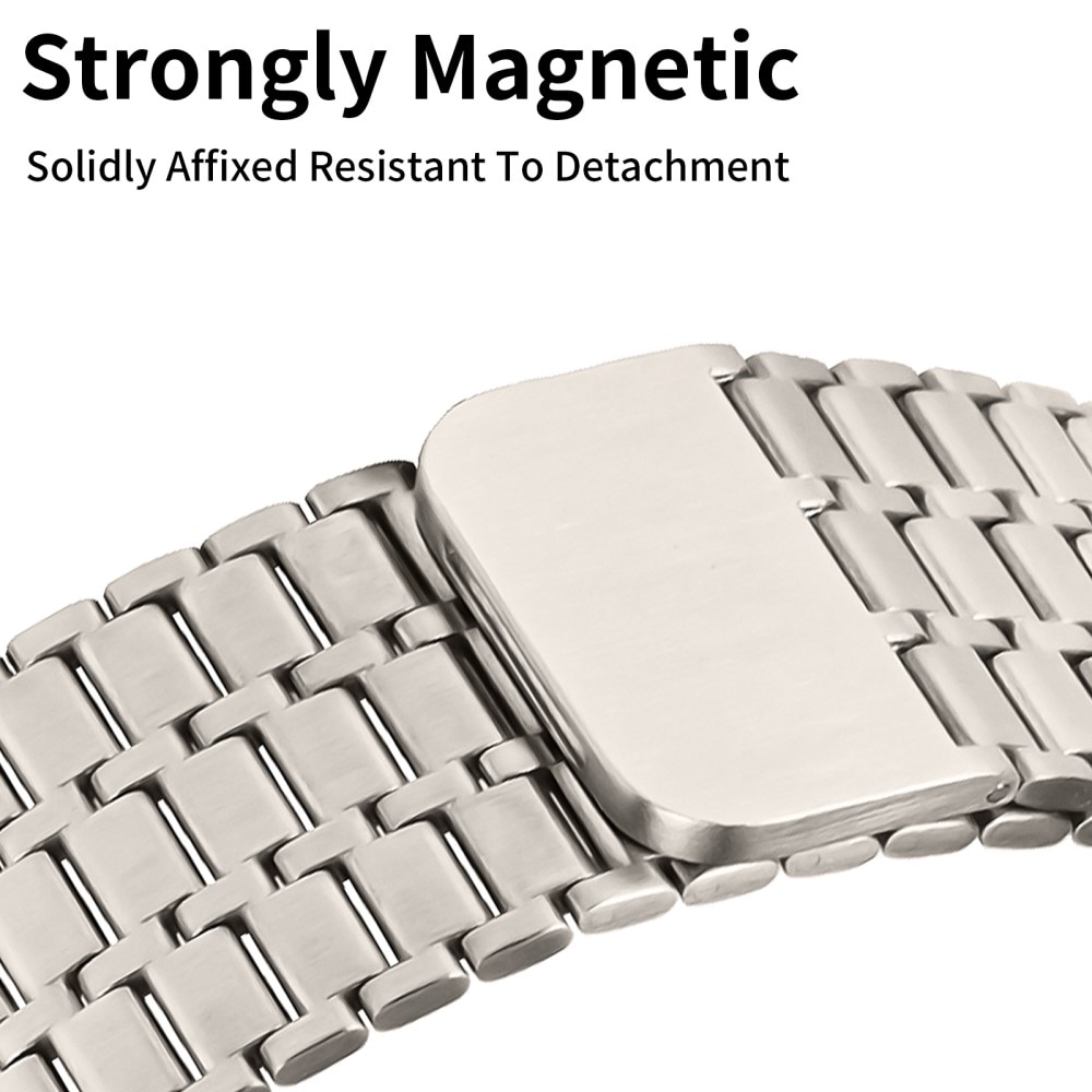 Ranneke Business Magnetic Apple Watch 45mm Series 9 titaani