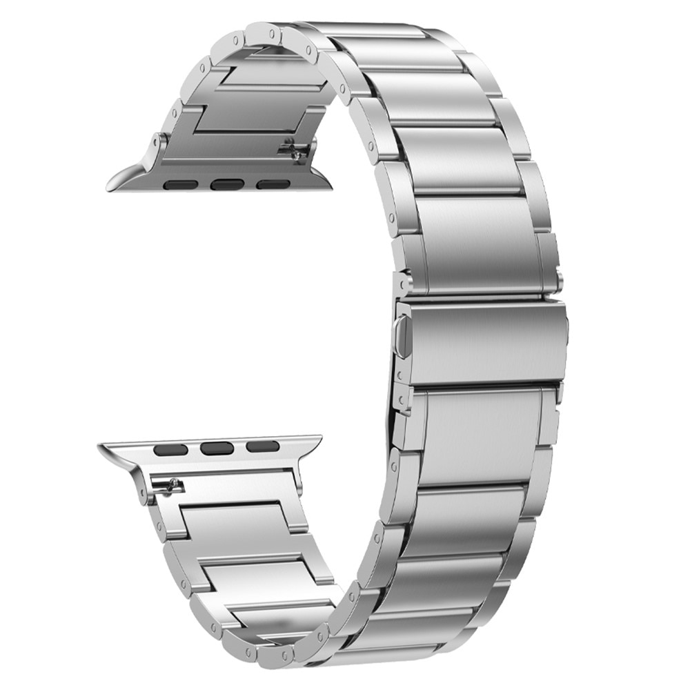Titaaninen rannekoru Apple Watch 42mm hopea