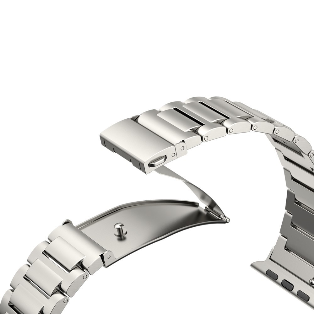 Titaaninen rannekoru Apple Watch 44mm hopea
