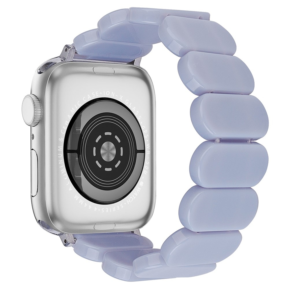 Elastinen hartsi ranneke Apple Watch 41mm Series 9 liila