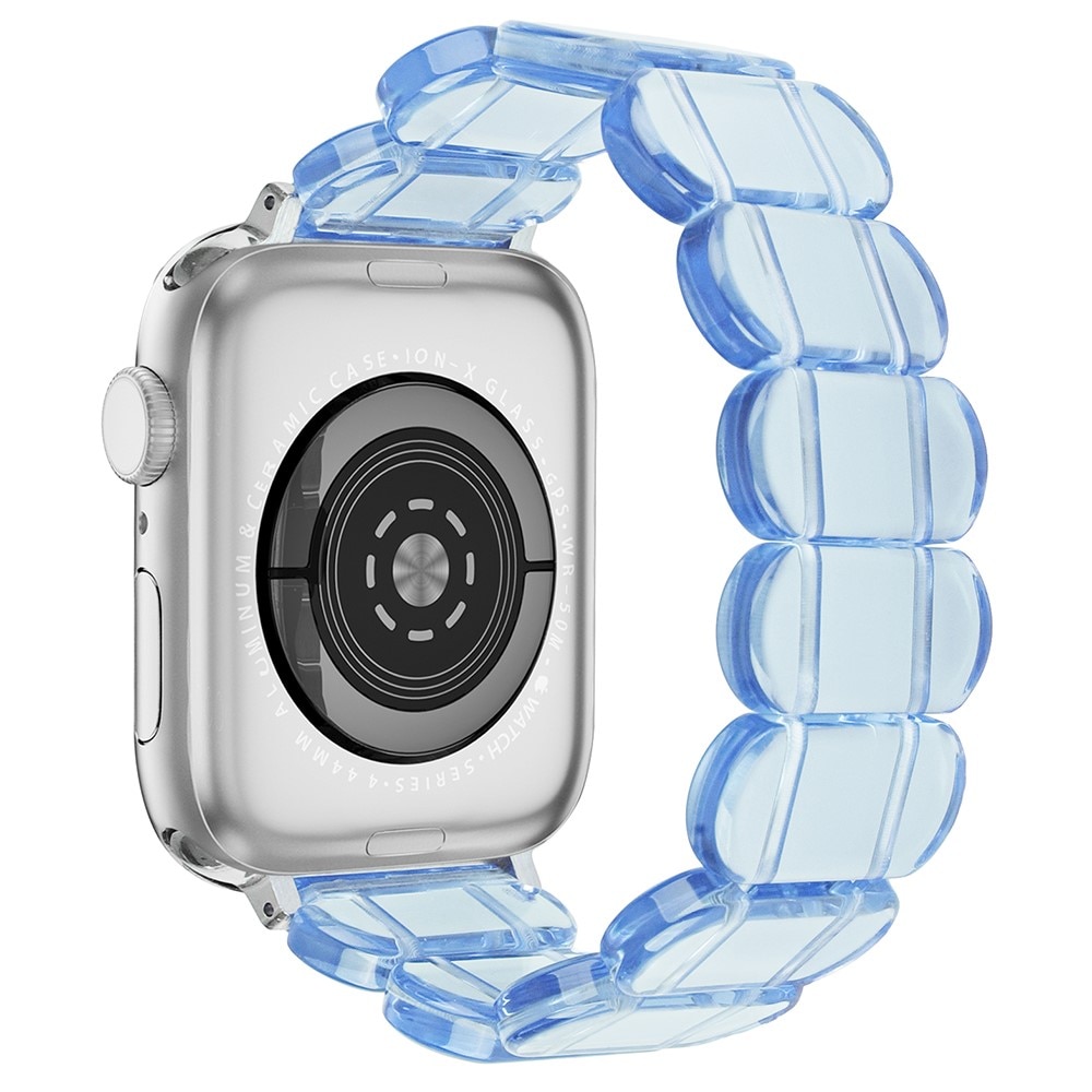 Elastinen hartsi ranneke Apple Watch 41mm Series 9 sininen