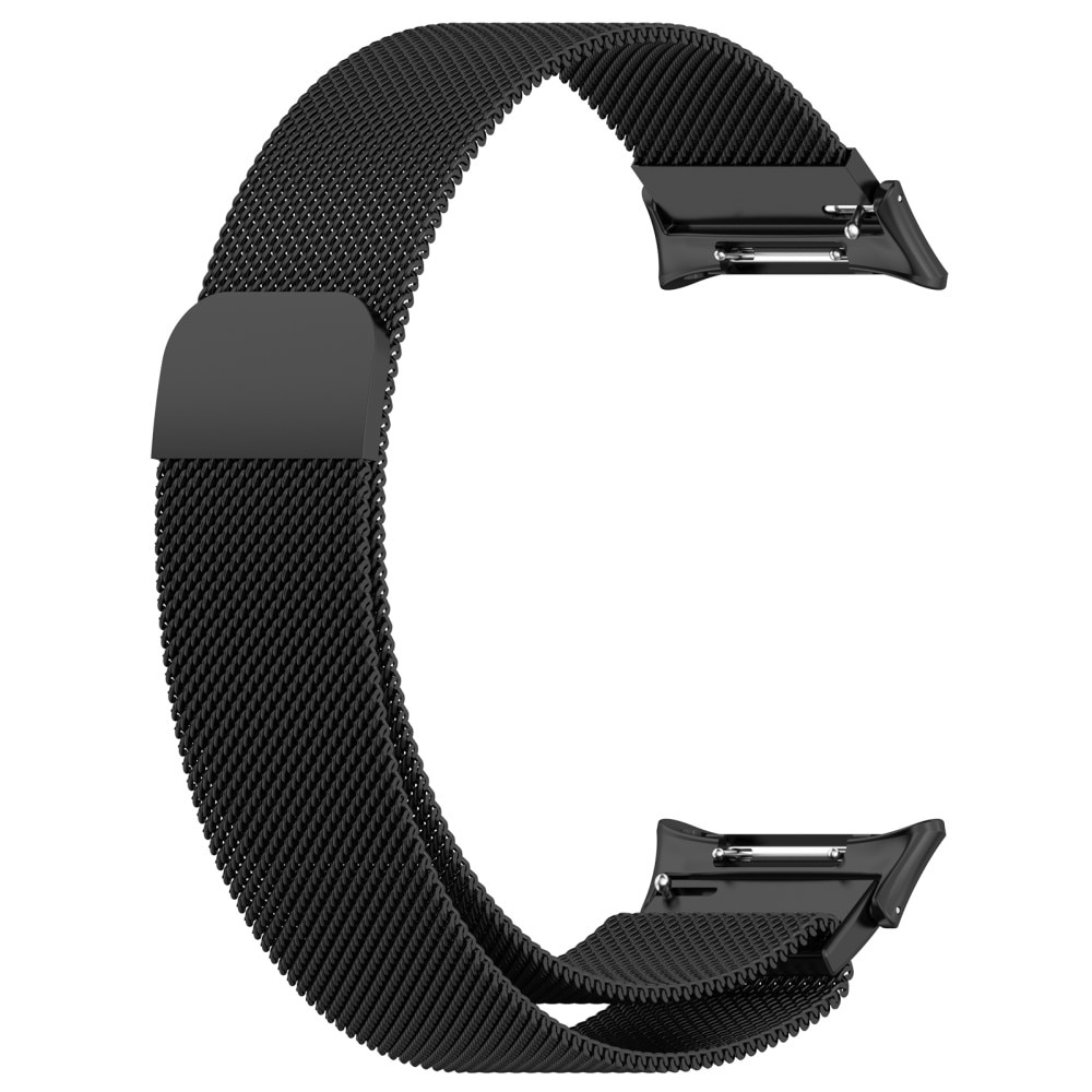 Ranneke Milanese  Honor Watch 4 Musta
