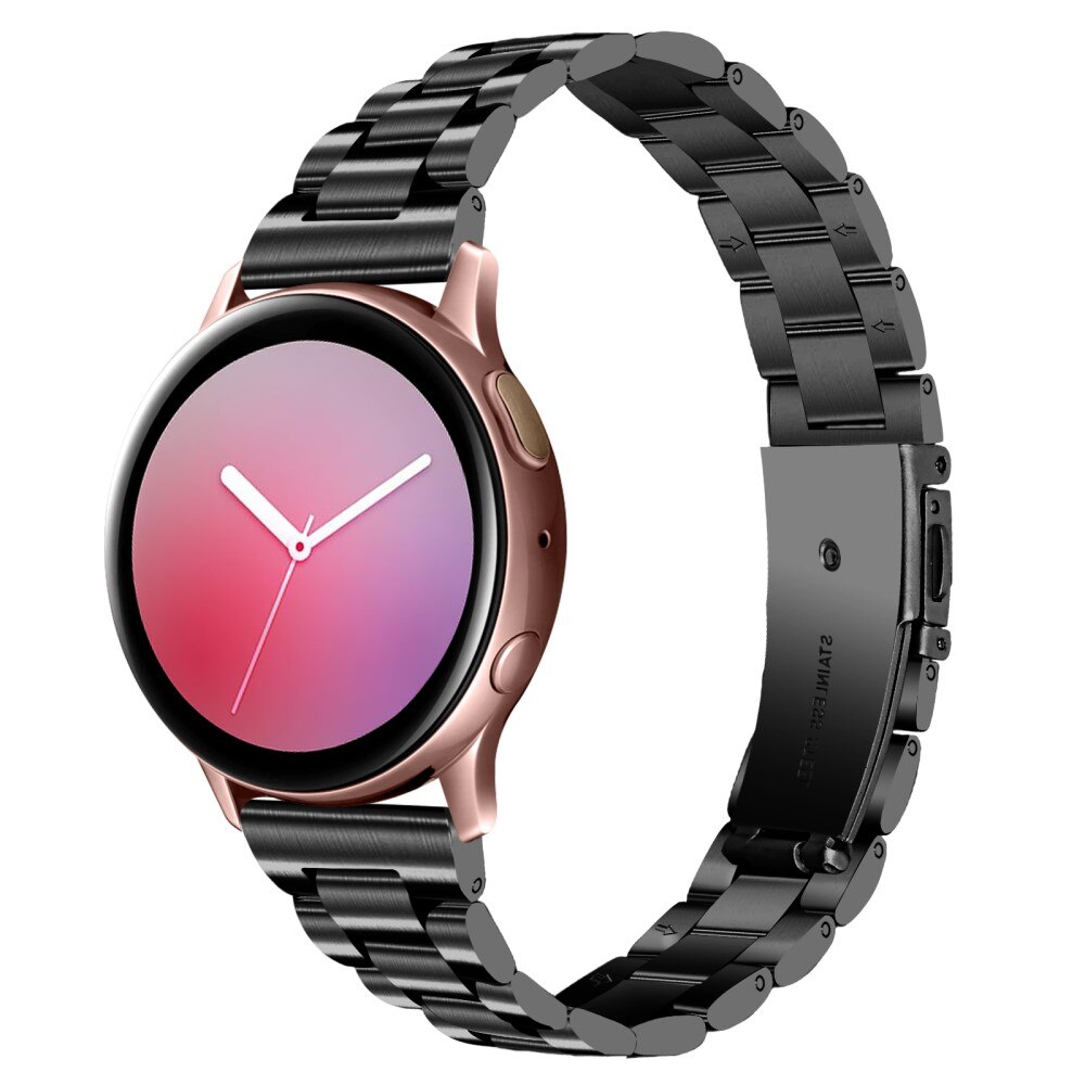 Slim Metalliranneke Withings ScanWatch Horizon musta