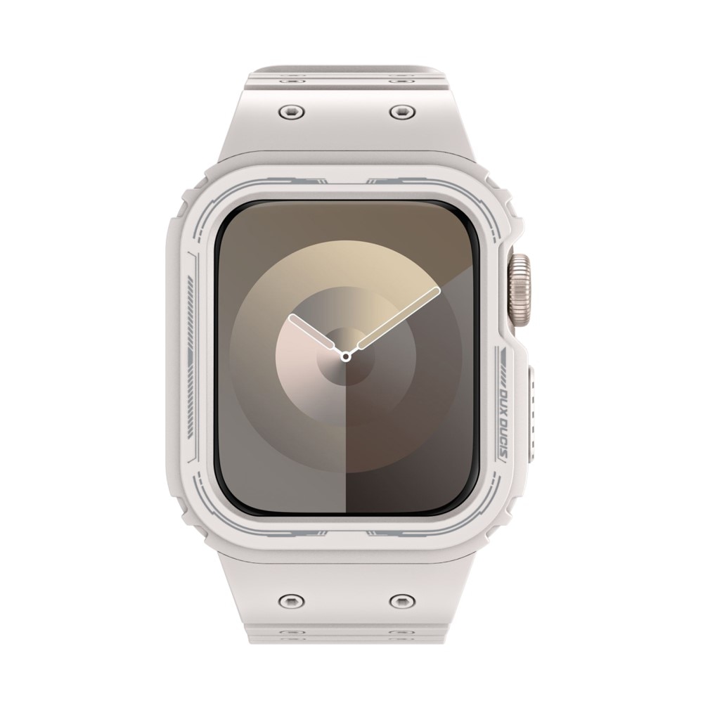 OA Series Kuori + Silikoniranneke Apple Watch 40mm valkoinen