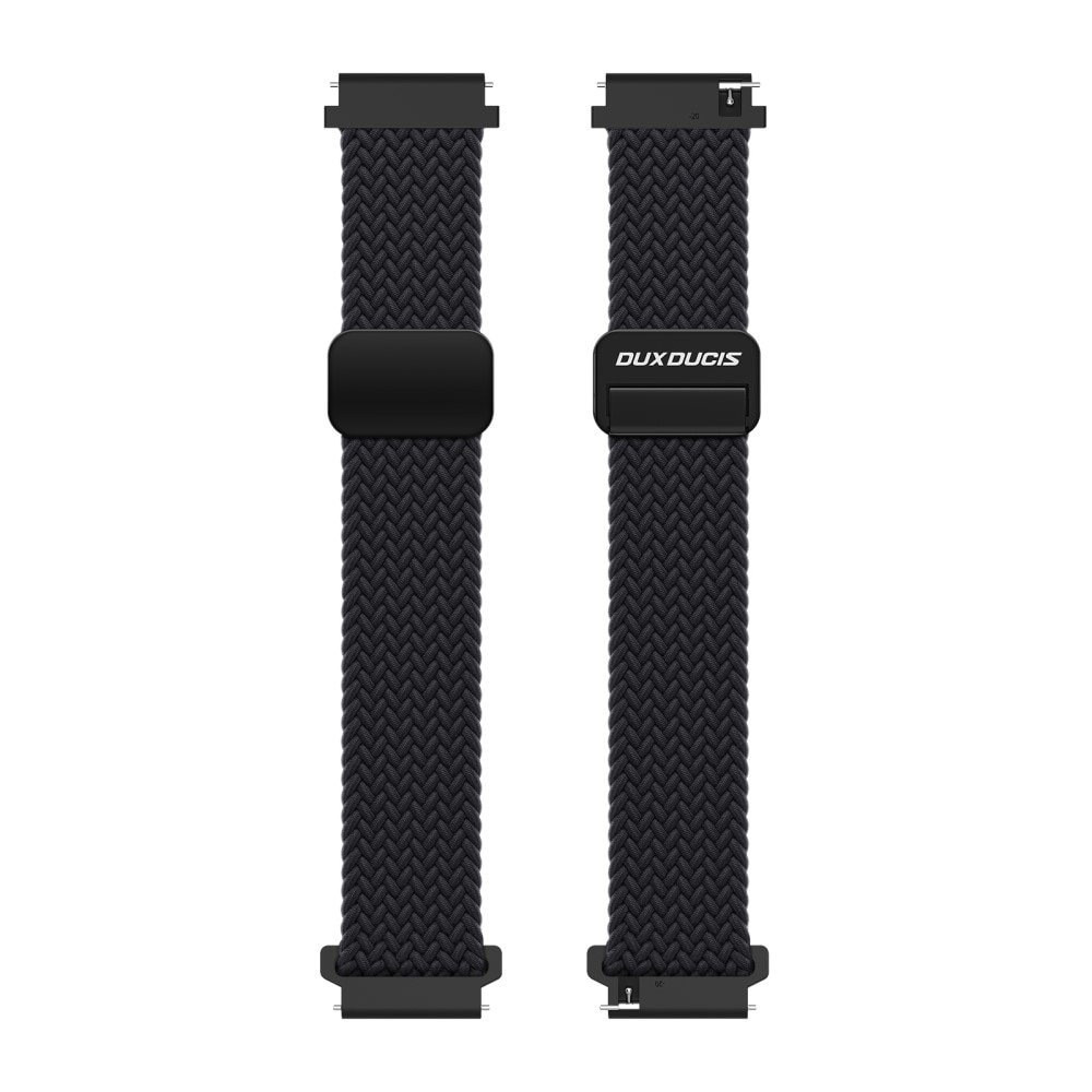 Nylon Woven Ranneke OnePlus Watch 2 musta