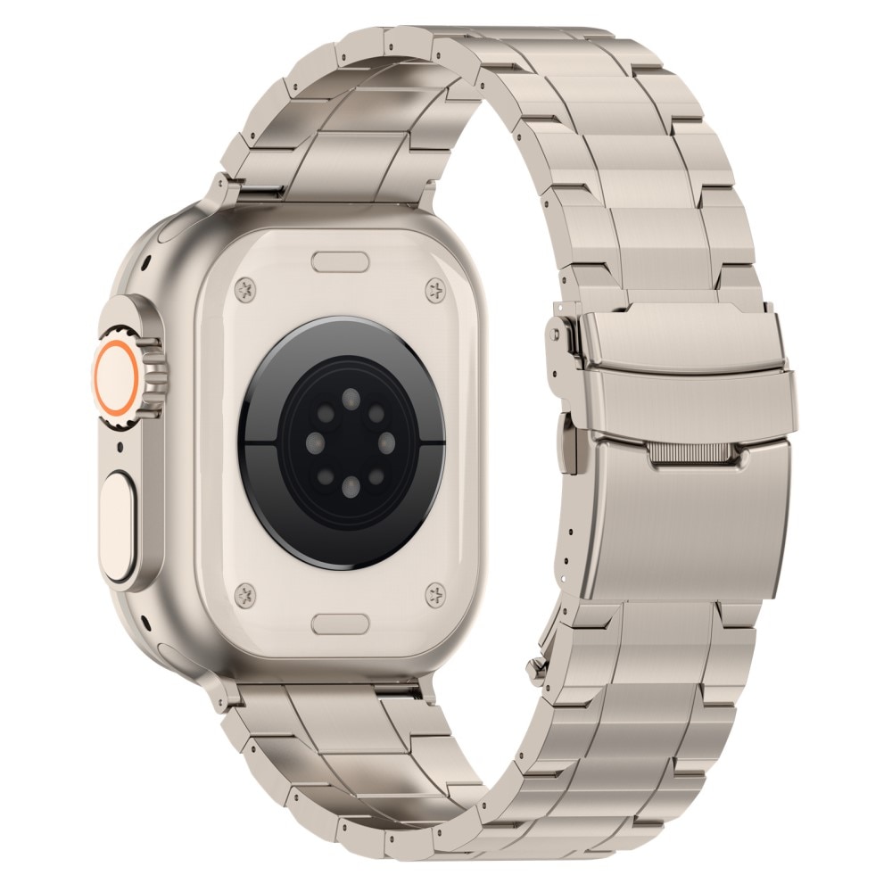 Elevate Titaaninen rannekoru Apple Watch Ultra 2 49mm titan
