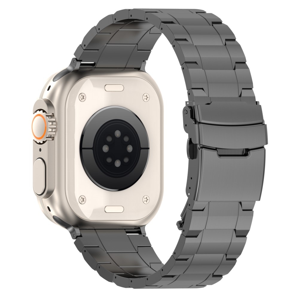 Elevate Titaaninen rannekoru Apple Watch 41mm Series 7 harmaa