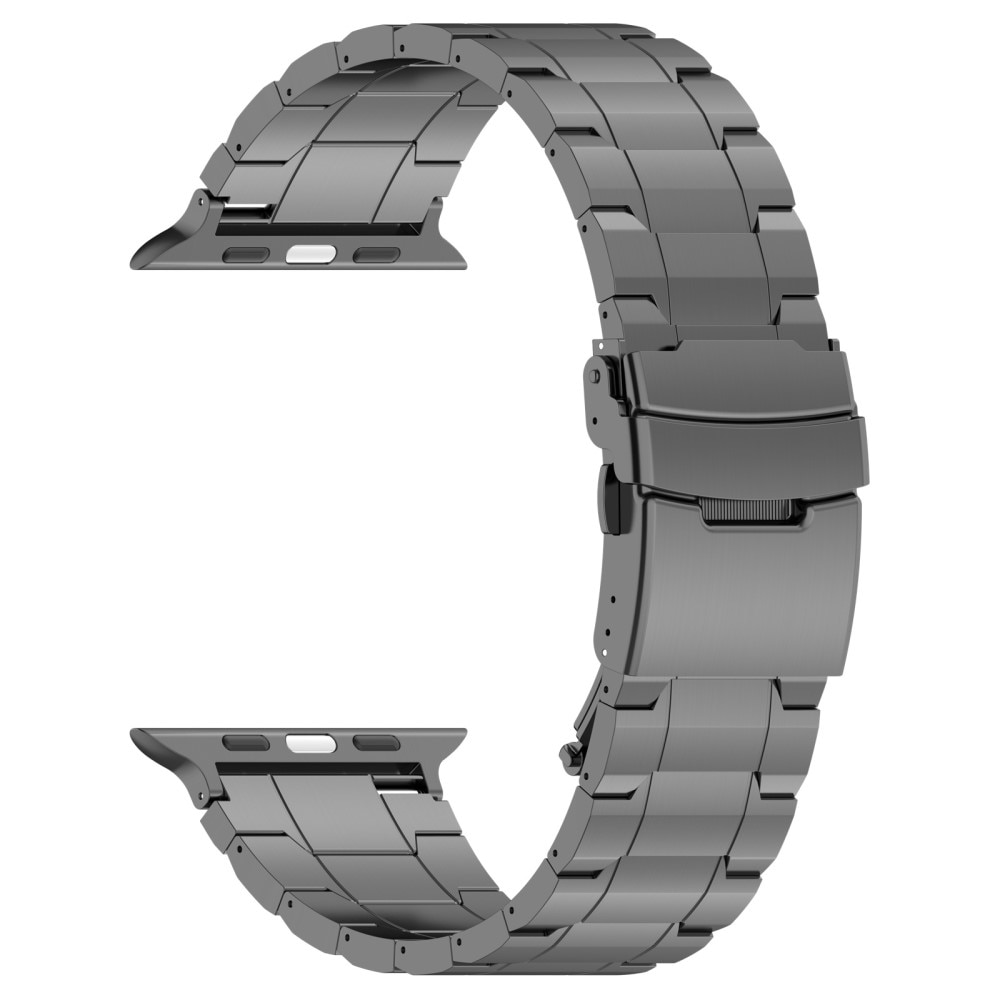 Elevate Titaaninen rannekoru Apple Watch 41mm Series 7 harmaa