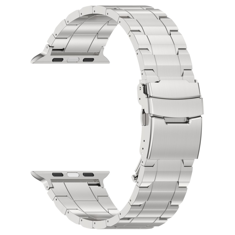 Elevate Titaaninen rannekoru Apple Watch SE 40mm hopea