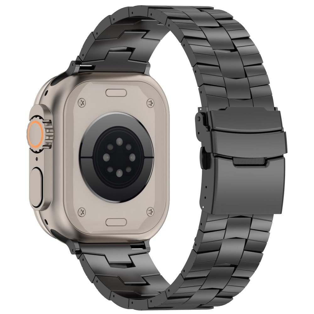 Race Titaaninen rannekoru Apple Watch 41mm Series 7 musta
