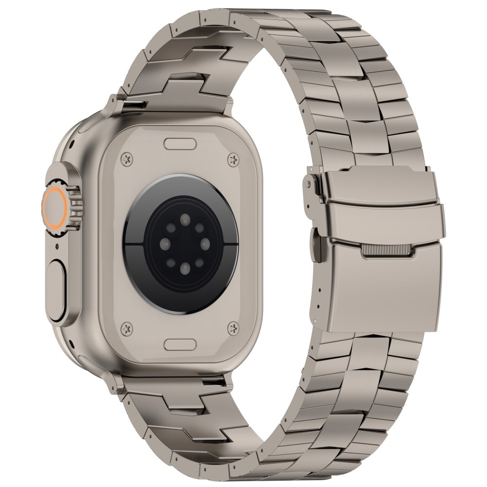 Race Titaaninen rannekoru Apple Watch 41mm Series 9 harmaa