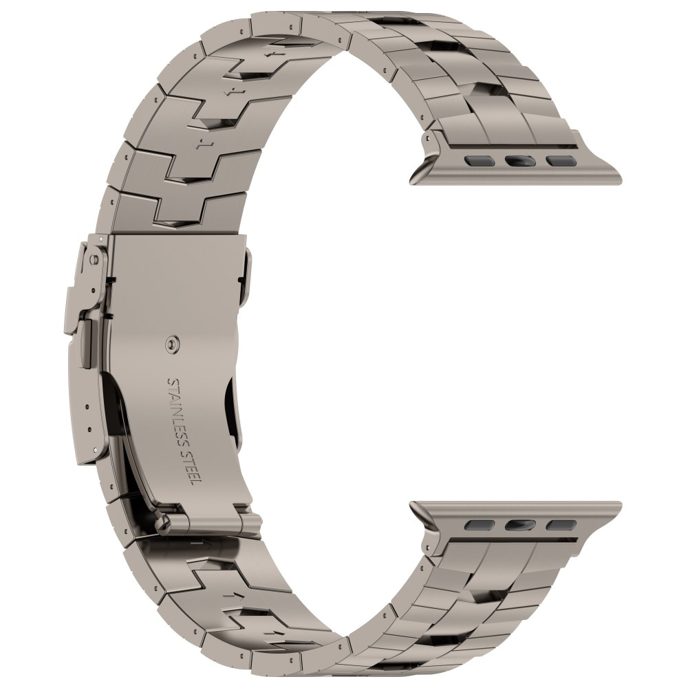 Race Titaaninen rannekoru Apple Watch 41mm Series 9 harmaa