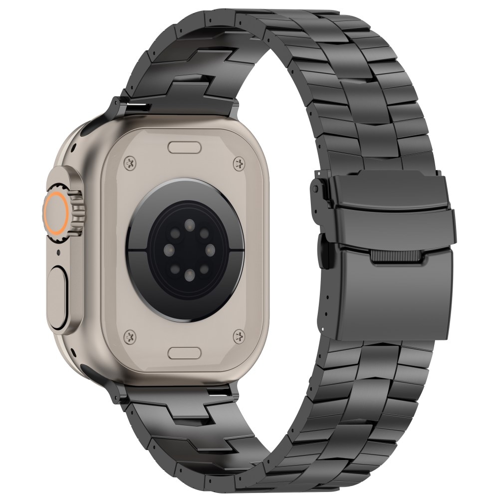 Race Titaaninen rannekoru Apple Watch 45mm Series 8 musta