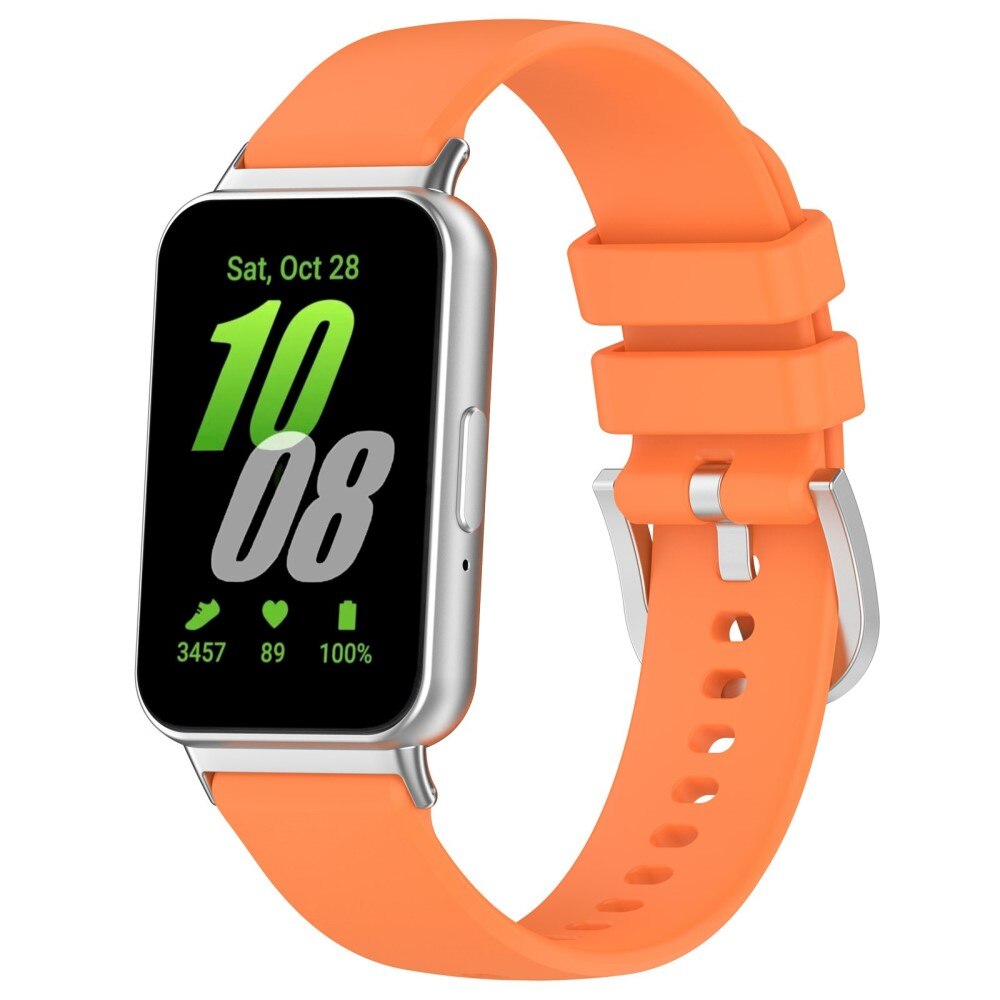 Silikoniranneke Samsung Galaxy Fit 3 oranssi