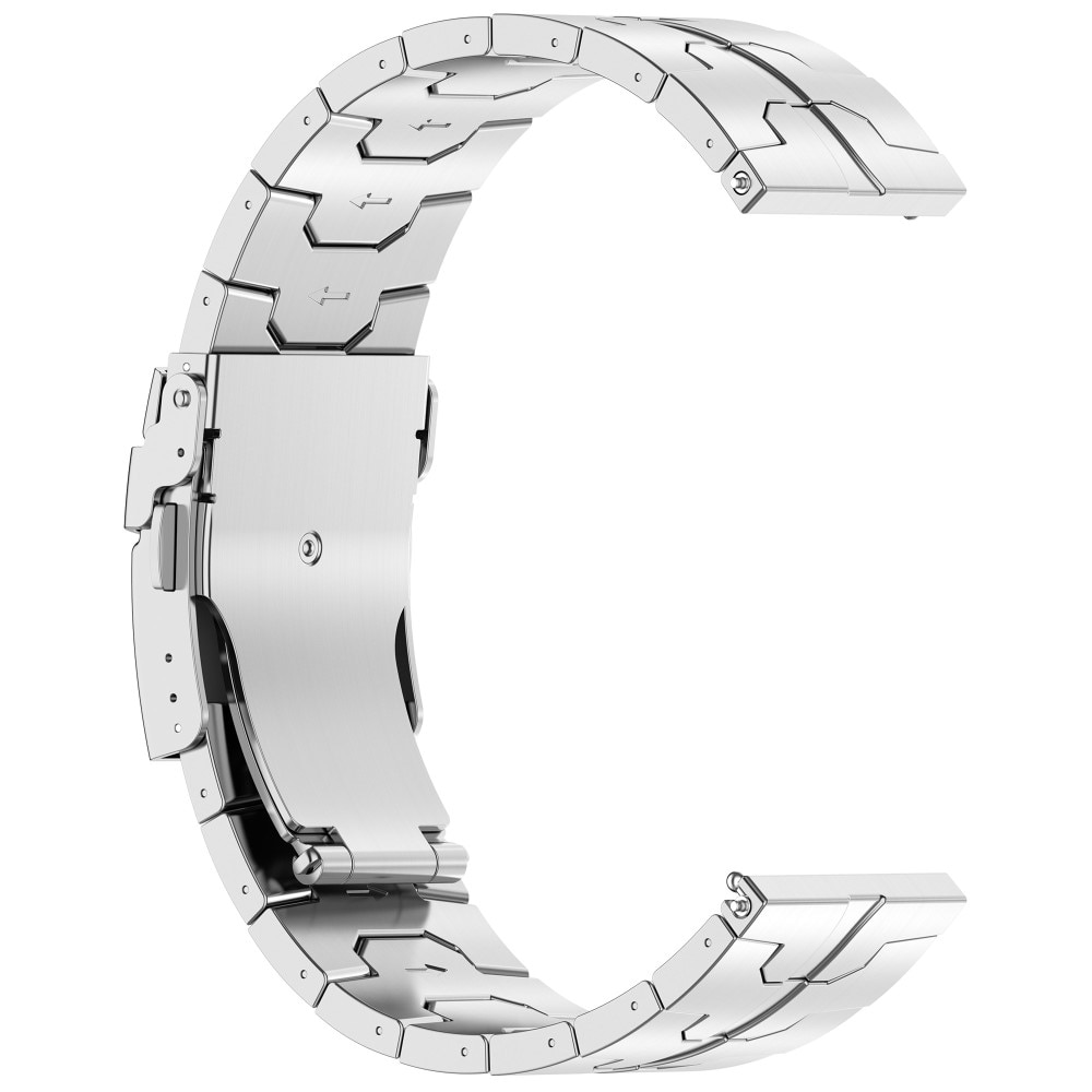 Race Titaaninen rannekoru OnePlus Watch 2 hopea