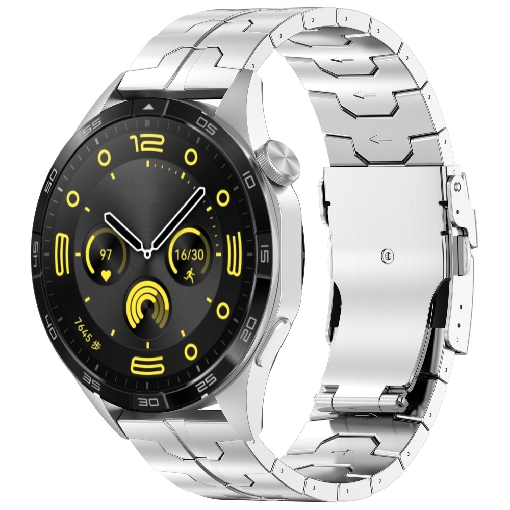 Race Titaaninen rannekoru Huawei Watch GT 4 46mm hopea