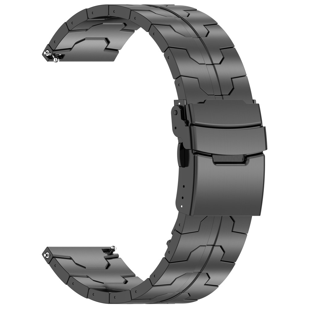 Race Titanium Bracelet Universal 22mm musta