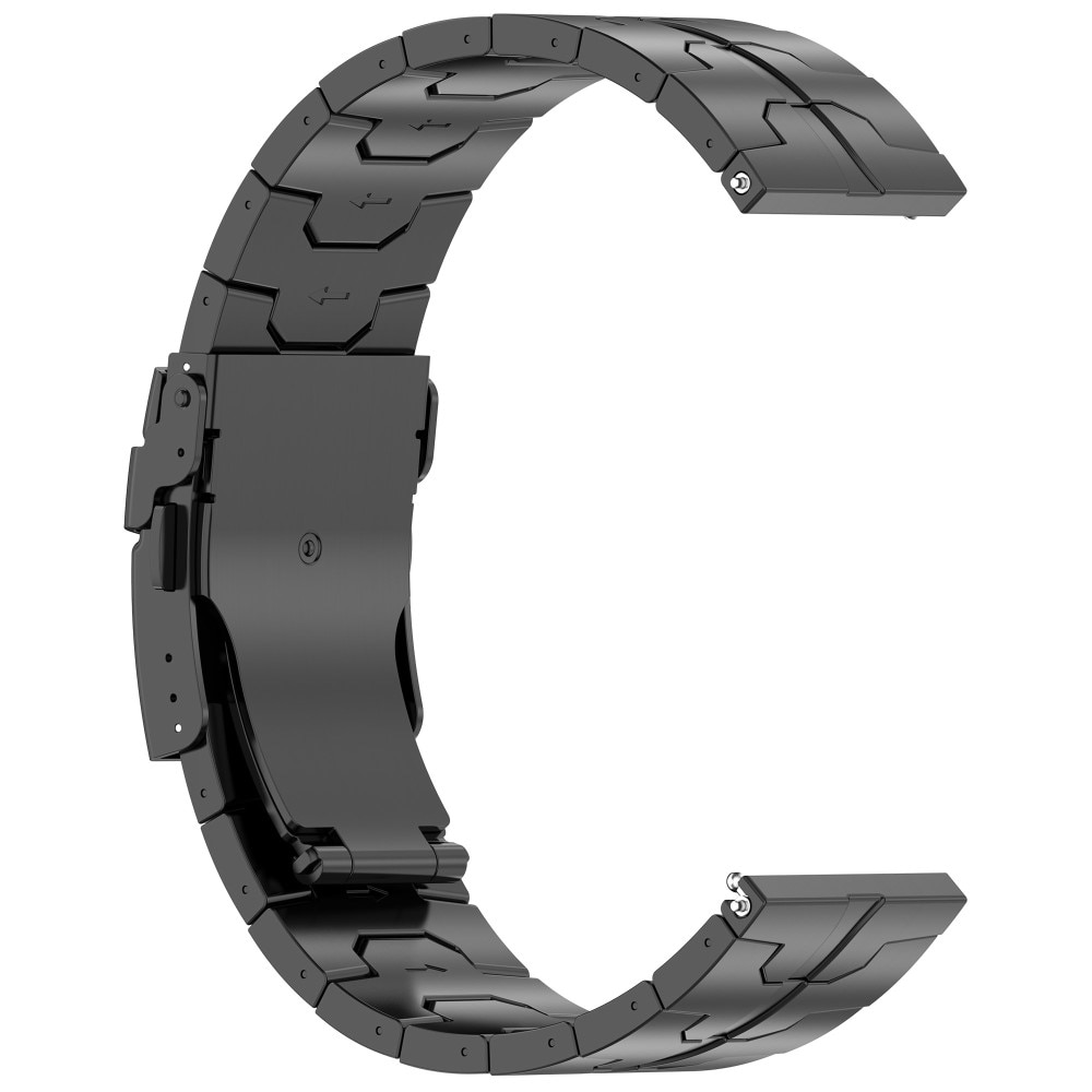 Race Titanium Bracelet Universal 22mm musta