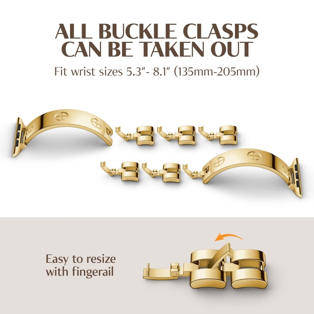 Bangle Cross Bracelet Apple Watch 41mm Series 8 kulta