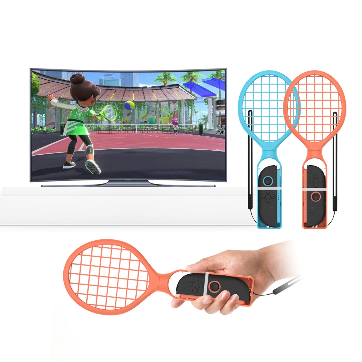 Tennismaila Joy-Con Nintendo Switch 2 Sininen/Punainen