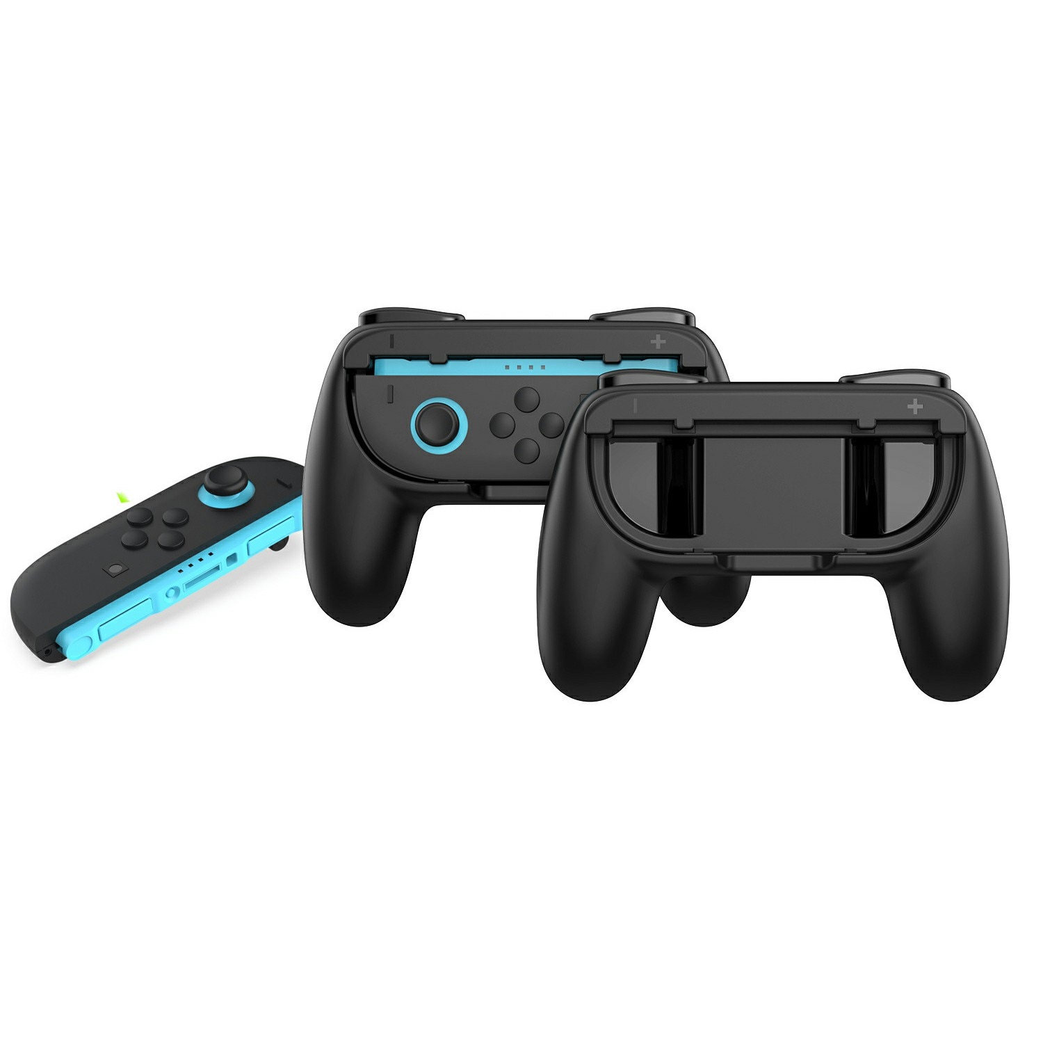 Joy-Con Ohjaimen Kahvat Nintendo Switch 2 musta