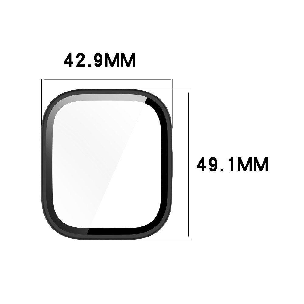 Full Cover Case Amazfit Bip 6 Musta