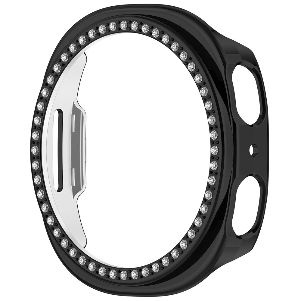 Samsung Galaxy Watch 8 44mm Rhinestone Kuoret Musta