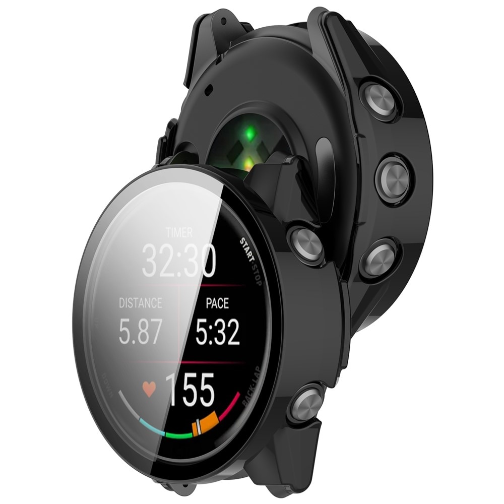Full Cover Case Garmin Forerunner 570 47mm Musta