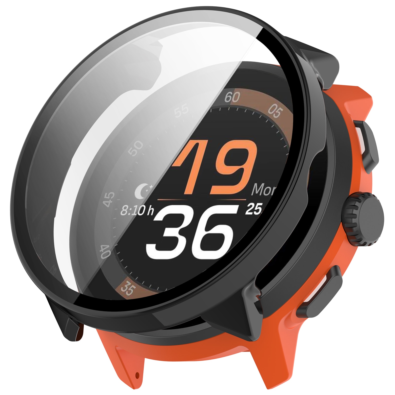 Full Cover Case Suunto Run Musta