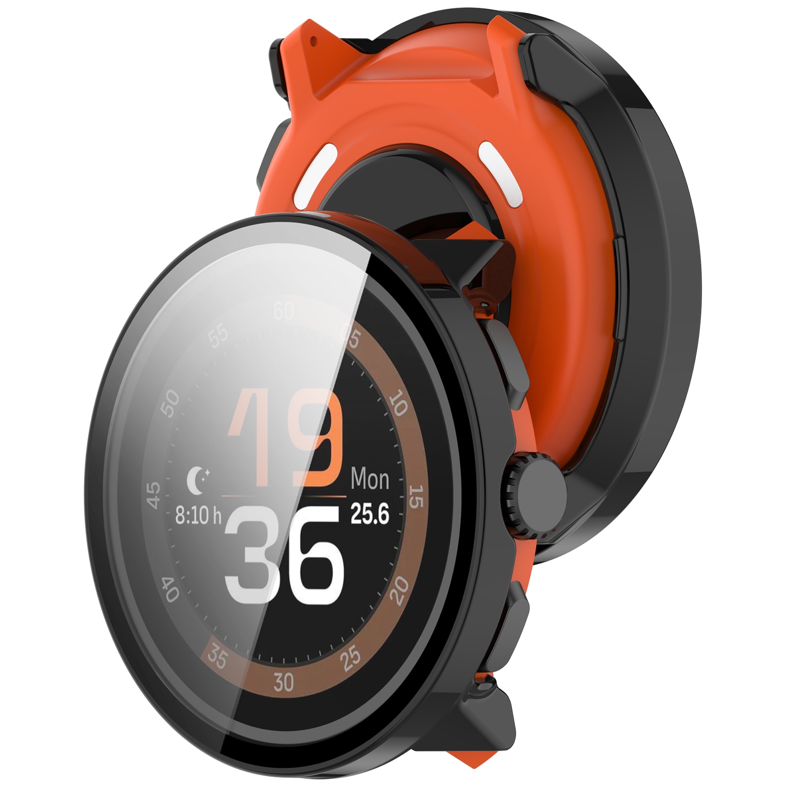 Full Cover Case Suunto Run Musta