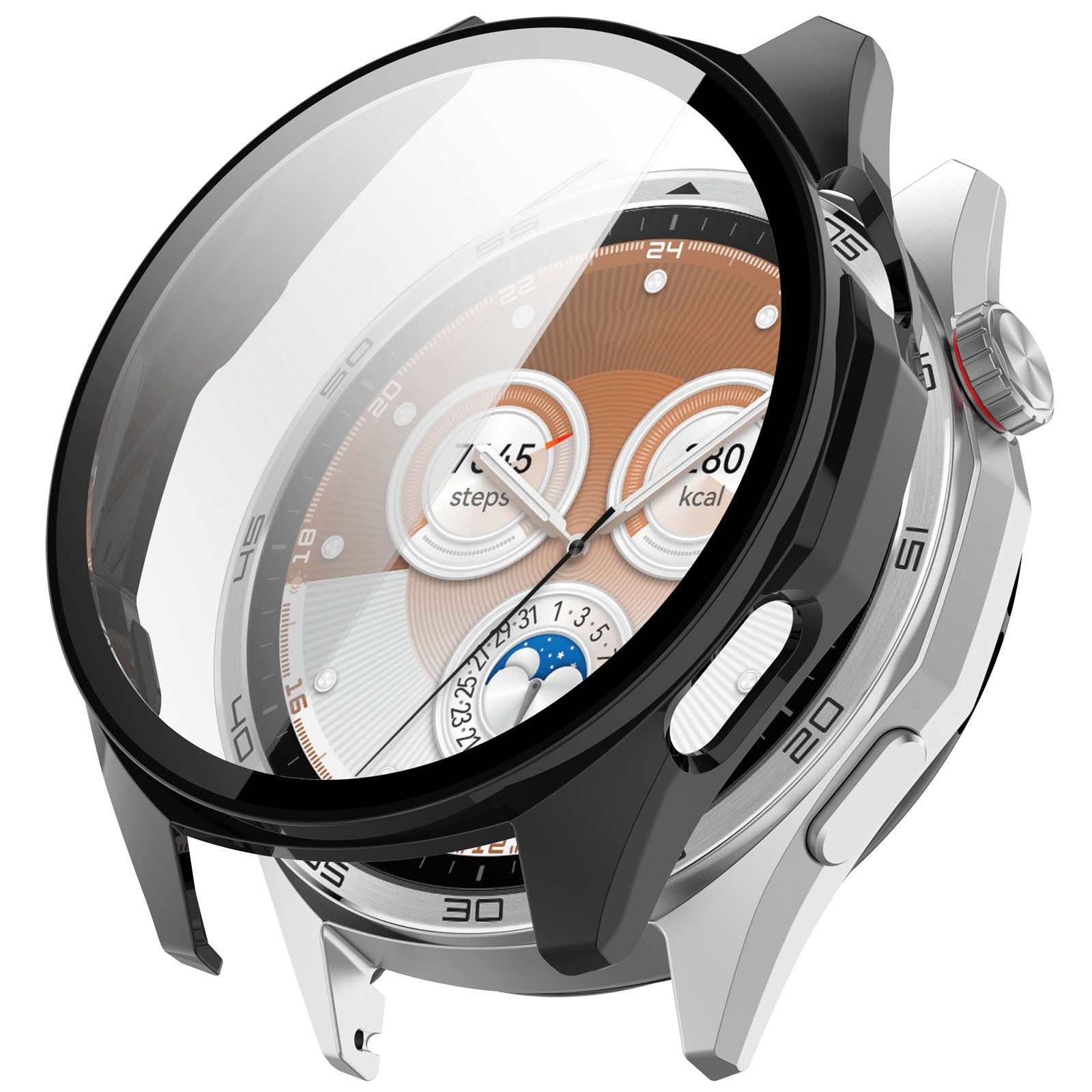 Full Cover Case Huawei Watch GT 6 46mm Musta