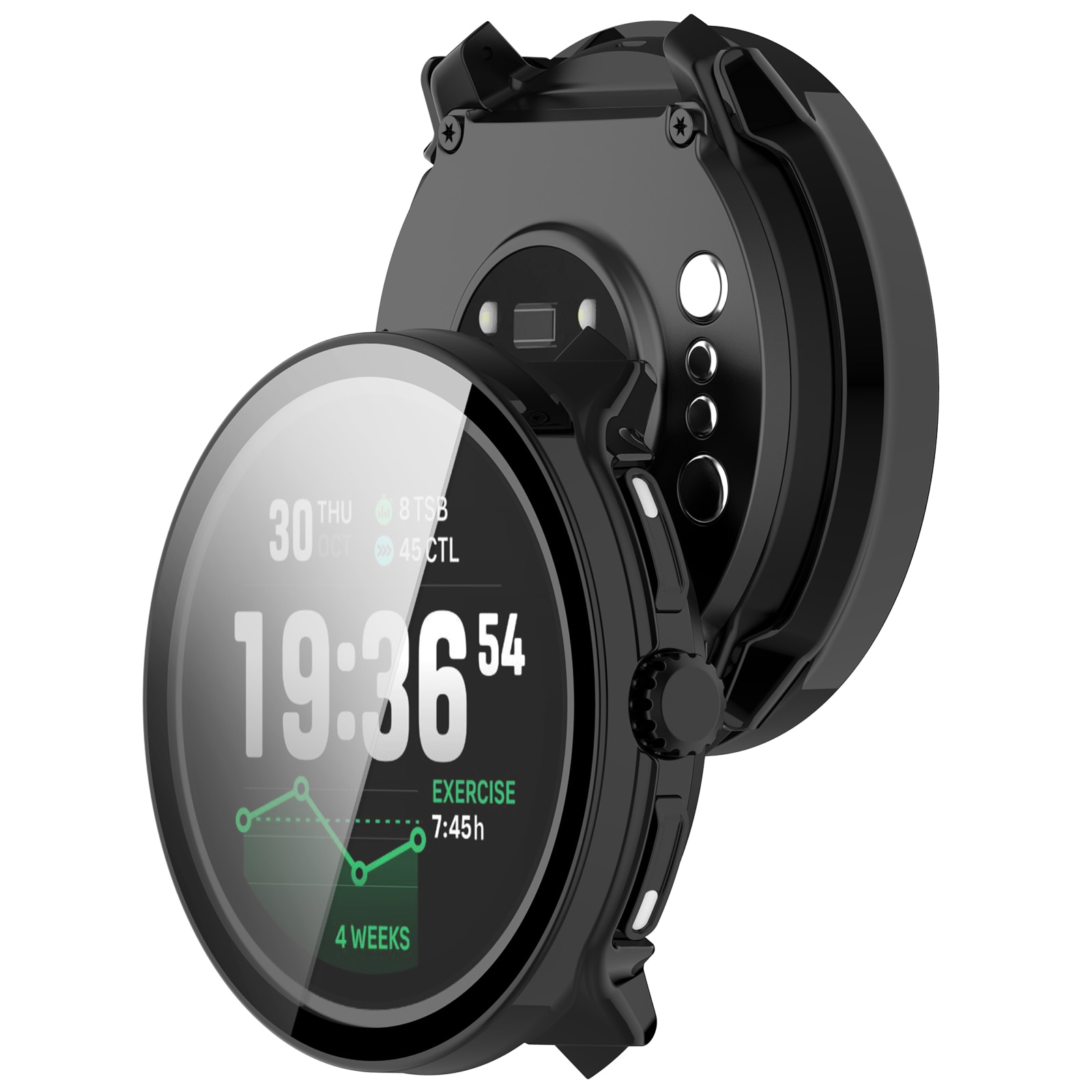 Full Cover Case Suunto Race 2 Musta