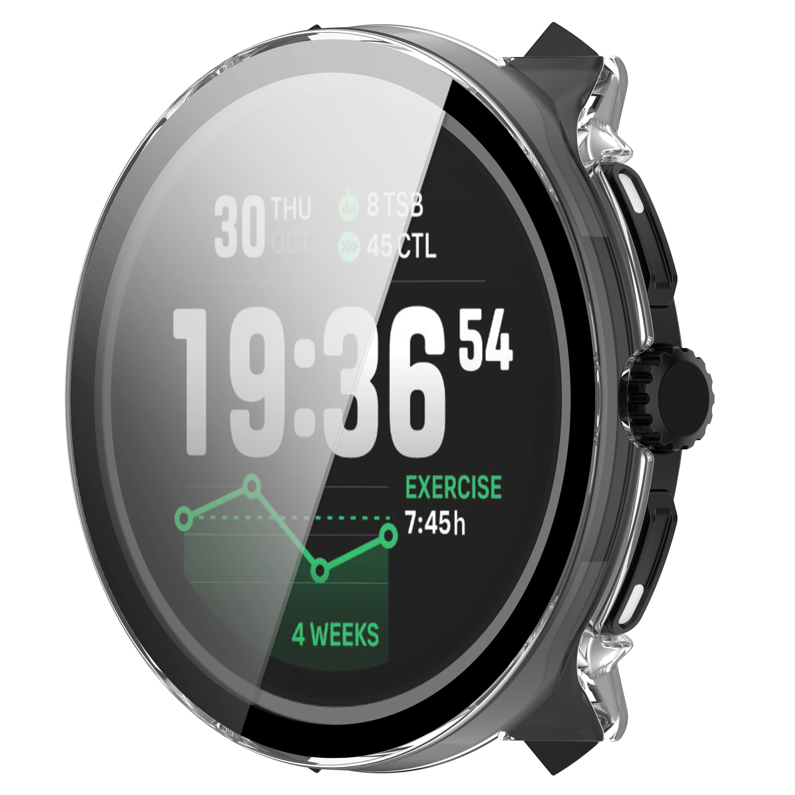 Full Cover Case Suunto Race 2 Kirkas