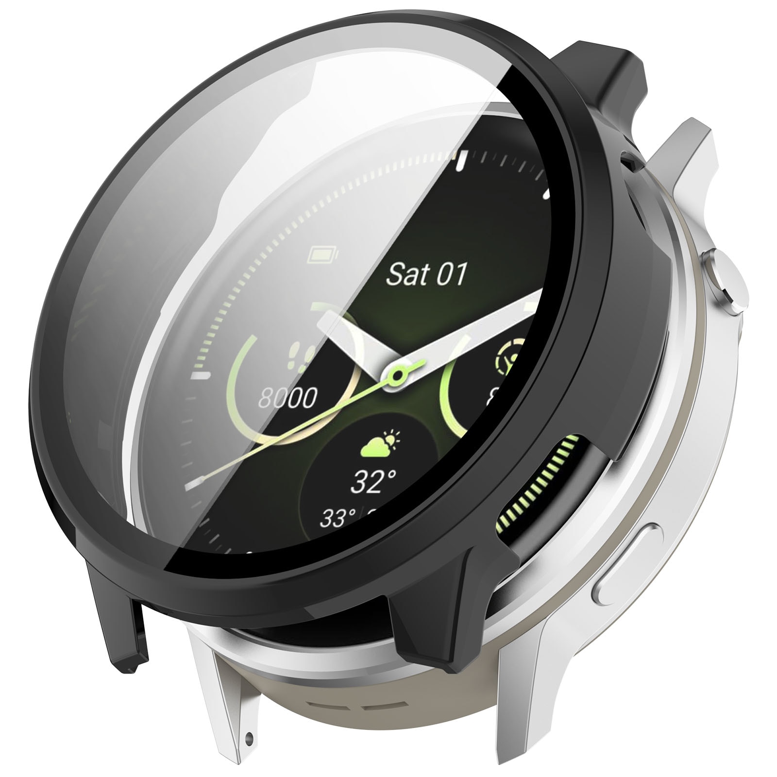 Full Cover Case Garmin Venu 4 41mm Musta