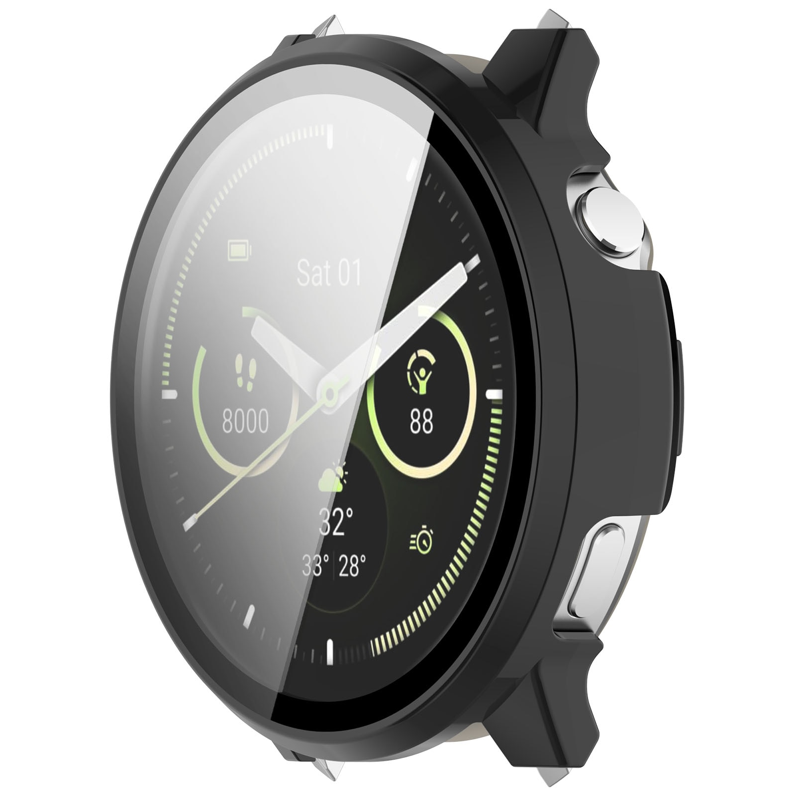 Full Cover Case Garmin Venu 4 41mm Musta