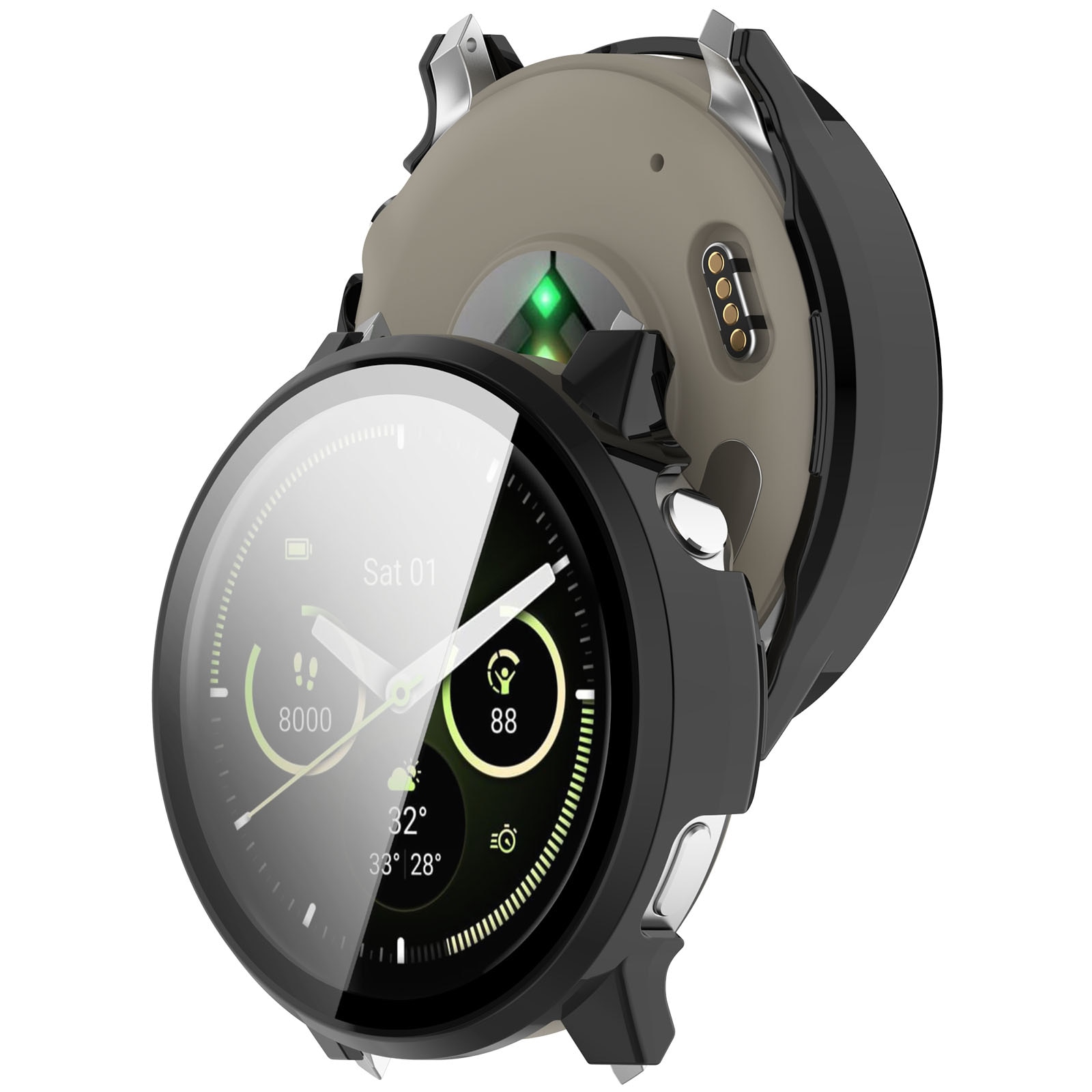 Full Cover Case Garmin Venu 4 41mm Musta
