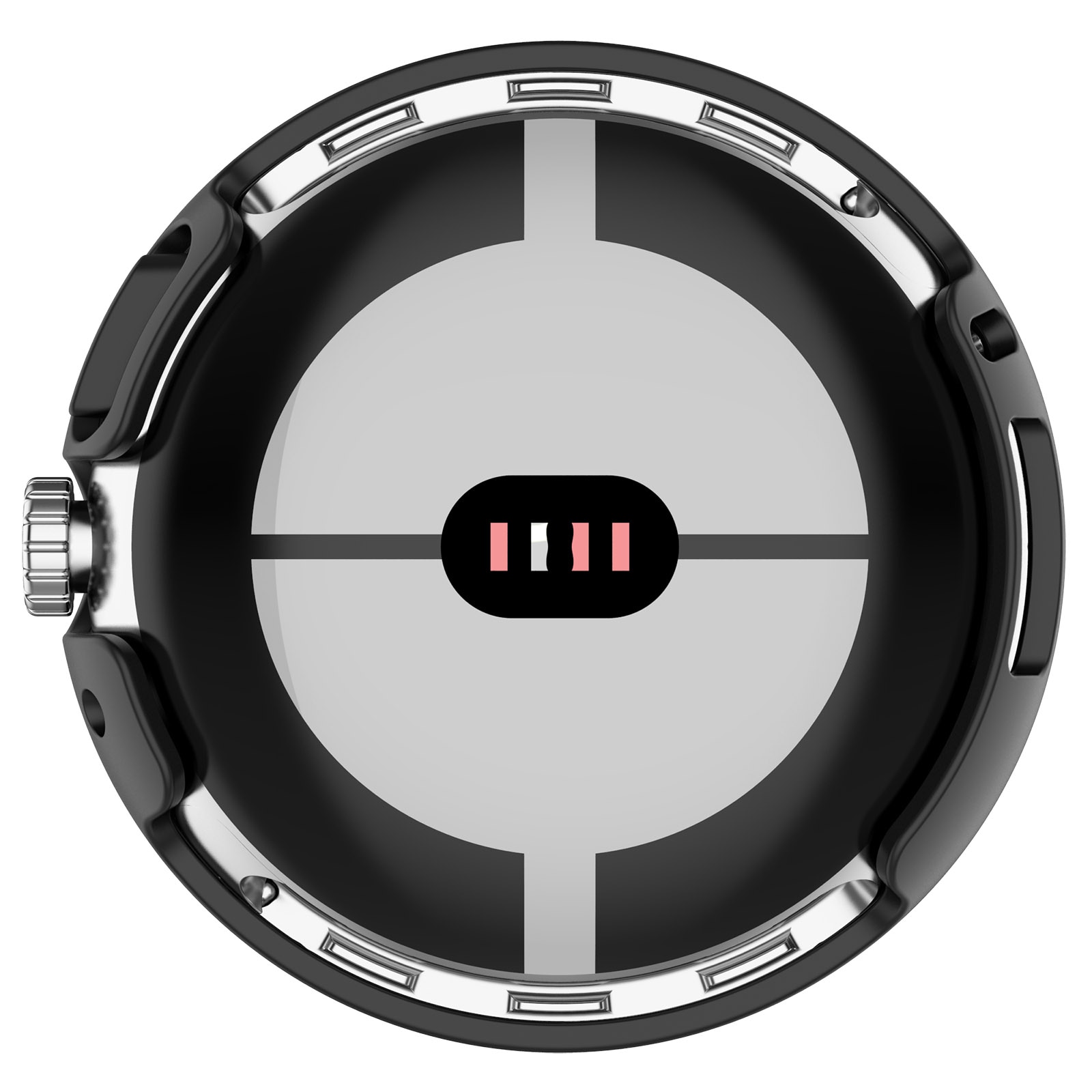 Full Cover Case Google Pixel Watch 4 45mm Musta