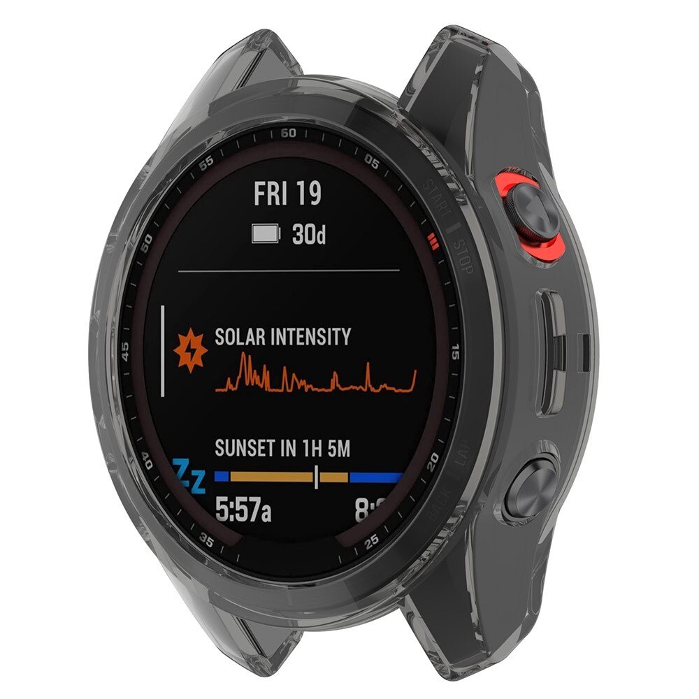 Kuori Garmin Fenix 7S Pro musta