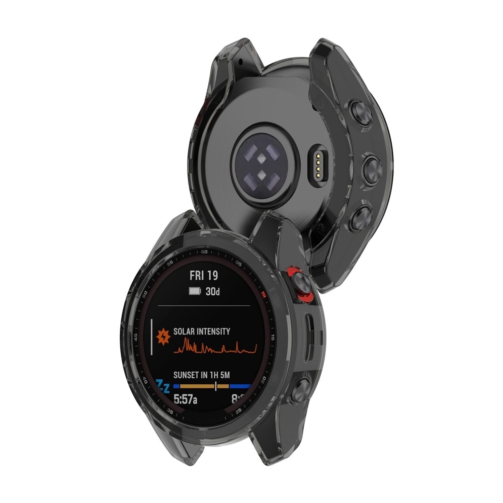 Kuori Garmin Fenix 7S Pro musta